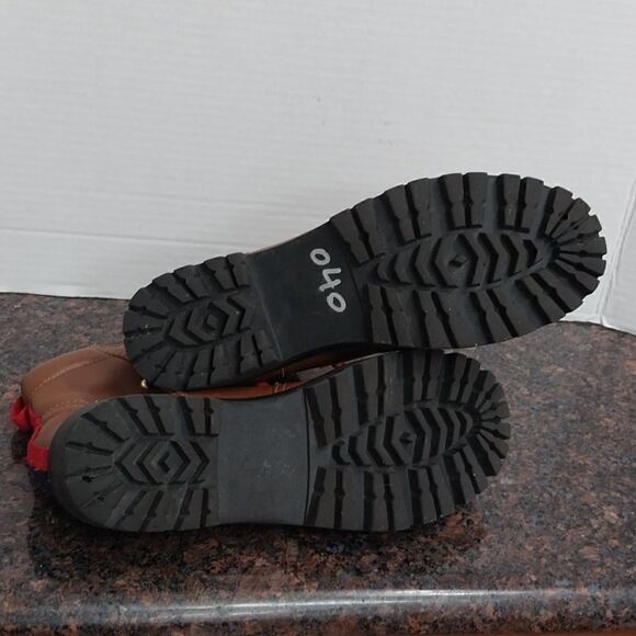 Steve Madden Chunky  Leatherr Platform Boots...Size 7M - Picture 6 of 7